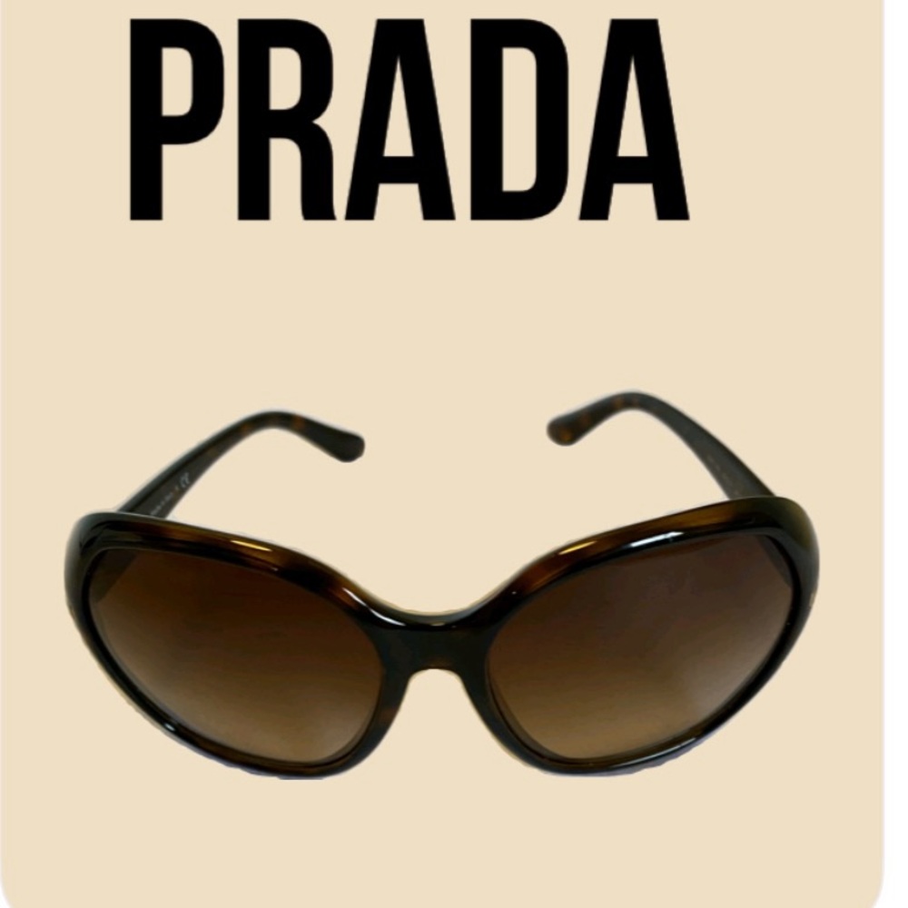 Authentic Prada Women's Brown Sunglasses-